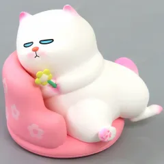 【中古】トレーディングフィギュア Flower 「POPMART VIVICAT おやじ座りセット」
