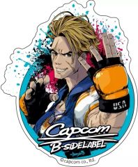 [중고] 씰 스티커 루크 CAPCOM×B-SIDE LABEL 스티커 [스트리트 파이터 6]