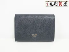 セリーヌ CELINE 名刺入れ ブラック レザー 7SH0725 カードケース ユニセックス【中古】小物のサムネイル