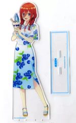 [중고] 아크릴 스탠드 아크릴 패널 나카노 미요시 신작 일러스트 과일 원피스 ver. 특대 아크릴 스탠드 [영화 오등분의 신부]