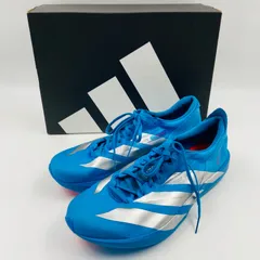 【美品】adidas アディダス ADIZERO JAPAN 9 メンズ ランニングシューズ 27.5cm ブルー系 【MY0608】