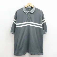 XL/古着 ドッカーズ 半袖 ポロ シャツ メンズ 90年代 90s 大きいサイズ USA製 グレー 26may19のサムネイル