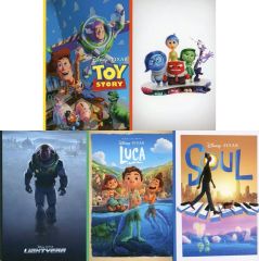[중고] 엽서 전 5종 세트 엽서 북 [Happy 복권 PIXAR 2026] I상
