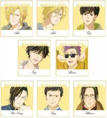 [중고] 종이 제품 총 8 종 세트 [BANANA FISH 트레이딩 Ani-Art 제 3 탄 미니 색 종이]
