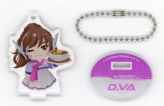 オーバーウォッチ DiCE アクリルスタンドキーホルダー ディーバ D.va