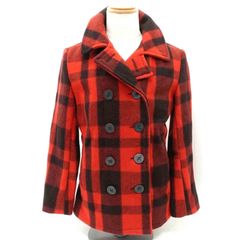 極美品□schott ピーコート 740C2 ネイビー 裏地赤 38 - メルカリ