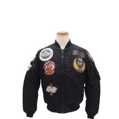 AVIREX MA-1 B-29 SAIPAN ブラック 2XL - メルカリ