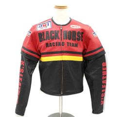 KADOYA BLACK HORSE 2Wayパンチングメッシュレザージャケット - メルカリ