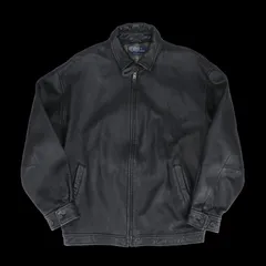 RALPHLAUREN 90's/ラムレザーJK/名作/スイングトップ/レア/希少 ABランク 92のサムネイル