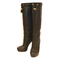 GUCCI グッチタッセルロングレザーブーツ/23．0cm（36） 269734 ABランク 89のサムネイル
