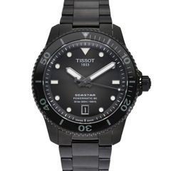 TISSOT Seastar1000 40mm ダイバーズ 純正ベルト3本付 - メルカリ