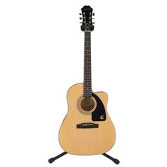 美品 Epiphone AJ-220SCE/N ケース・カポ付」 - メルカリ