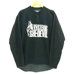 HYSTERIC GLAMOUR SHE DEVIL リメイクヘンリーネックスウェット 02223AH04 ABランク 85のサムネイル