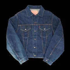 LEVIS 70557XX/デニムジャケット/復刻/日本製/濃紺 ABランク 85
