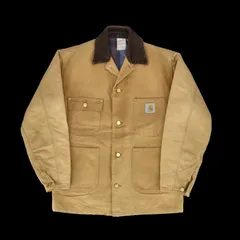 Carhartt 80’sミシガンチョアカバーオール/USA製/ストライプブランケット/ヴィンテージ ABランク 85のサムネイル