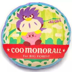 [중고] 쿠션 · 안아 베개 · 본체 쿠 & 커비 만 마루 쿠션 COO MONORAIL [별의 커비 뿌뿌뿌 ☆ 트레인]
