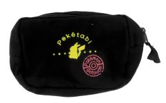 [중고] 가방 피카츄 (요코하마 / 블랙 / 초크 스타일) poketabi 멀티 파우치 [포켓 몬스터] 요코하마 한정