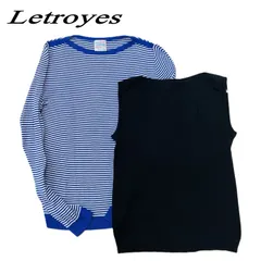 Letroyes ルトロワ 薄ニット 長袖+ノースリーブ XS 2点SETのサムネイル