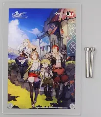 【中古】アクリルスタンド・アクリルパネル 集合 アクリルキャラクタープレート 「PS4/Switchソフト ライザのアトリエ ～常闇の女王と秘密の隠れ家～ 限定版」 あみあみ購入特典