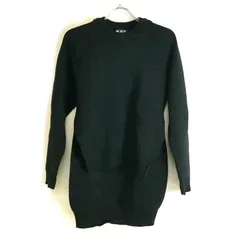 BLACK COMME des GARCONS サイドスリットロングニット 1D-N003 ABランク 51のサムネイル