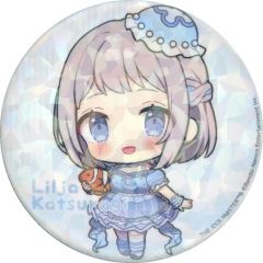 学園アイドルマスター 葛城リーリヤ メタリック缶バッジ サンシャイン