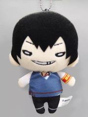 【中古】ぬいぐるみマスコット・ぬいぐるみバッジ 雲雀恭弥(制服) にとたん ボールチェーン付ぬいぐるみ 「家庭教師ヒットマンREBORN!」 ジャンプショップ限定
