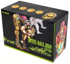 【中古】雑貨 STEEL BALL RUN 文庫版コミックス全巻収納BOX 「コミックス ジョジョの奇妙な冒険 第七部 スティール・ボール・ラン(文庫版)」 全巻セット購入特典