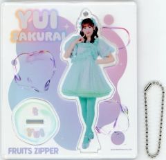 [중고] 아크릴 스탠드 아크릴 패널 사쿠라이 유이 멤버별 악스타 -너와 눈이 있을 때 cosutume edition- [FRUITS ZIPPER 4TH ANNIVERSARY ARENA TOUR [DREAM WITH IN]]