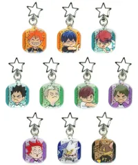 【中古】キーホルダー 全10種セット 「ハイキュー!! アクリルpop’nチャーム 第1弾」
