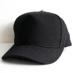 最高級】CHROME HEARTS【Cross Embroidery Denim BASEBALL CAP
