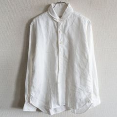 美品】ブルックスブラザーズ アイリッシュリネン ポロカラーシャツ