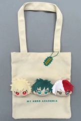 [중고] 가방 미도리 타니 & 폭호 & 굉 ver 봉제 인형 토트 백 [내 영웅 아카데미아]