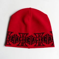 ALICE HOLLYWOOD JACQUARD CHOPPER BEANIE - メルカリ