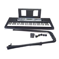 YAMAHA PSR-E373 電子キーボード 61鍵 スタンド・ACアダプター - メルカリ
