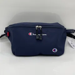 BN9176□チャンピオン ウエストバッグ ボディバッグ ネイビー 状態良好のサムネイル
