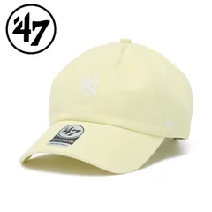 26春夏 フォーティーセブン 47 メンズ レディース (ユニセックス) クリーンナップ ニューヨーク・ヤンキース MLB GELATO デジタルイエロー 14920557 帽子 キャップのサムネイル