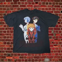 新世紀エヴァンゲリオン Tシャツ USA版 綾波レイ 碇シンジ 惣流・アスカ・ラングレー アニメT 半袖