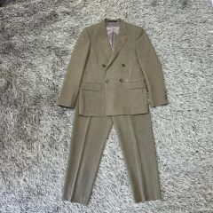 【極美品】エルメネジルド・ゼニア TROPICAL ダブル セットアップ スーツ 極美品】エルメネジルド・ゼニア TROPICAL ダブル セットアップ スーツ