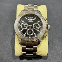 ・ 　合計4デック TECHNOS テクノス メンズ クロノグラフ 腕時計 TBM634 ジャンク - メルカリ