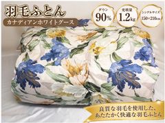 【美品】ロマンス小杉　羽毛掛け布団150×210 ポーリッシュホワイトダウン　P 美品】ロマンス小杉 羽毛掛け布団150×210 ポーリッシュホワイトダウン