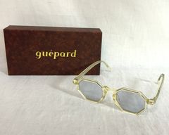 美品 guepard gp 08 フレンチ サングラス オクタゴン ギュパール