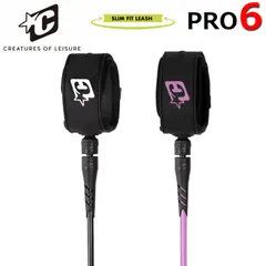 2025 リーシュコード クリエイチャー CREATURES 6ft 6フィート RELIANCE SLIM FIT PRO 6 ANKLE スリムフィット アンクル 足首用 リライアンス 7mm 子供 足首が細めのサムネイル