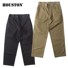 ヒューストン【HOUSTON】10158 U.S.ARMY HBT UTILITY TROUSERS(TAPERD) パンツ ロングパンツ メンズ ヘリンボーン ミリタリー ベイカーパンツ カジュアルのサムネイル