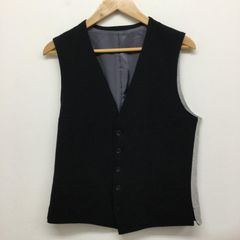 Y's for men ベスト ブラック - メルカリ
