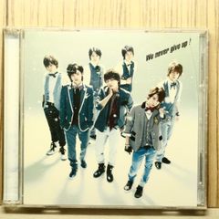 국내반 CD 키스마이 풋투/Kis-My-Ft2 ■ We never give up!(DVD 첨부) [AVCD48323B/4988064483235]S70841