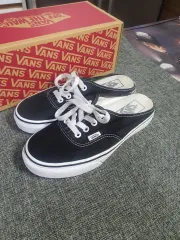 VANS アセンティック ブラック ミュール 230mmのサムネイル