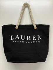 F-015-703  未使用 ラルフローレン　バッグ　トートバッグ　 Ralph Lauren　 黒　ブラックのサムネイル