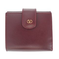 DOLCE＆GABBANA ドルチェ&ガッパーナ ホック式 レザ― 二つ折り長財布
