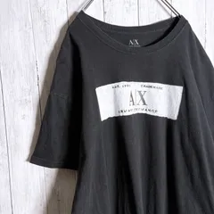 【高級ブランド/定番ロゴ】A|X ARMANI EXCHANGE ロゴTシャツ 古着 #P7314のサムネイル