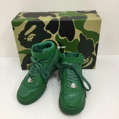 アベイシングエイプ A BATHING APE ハイカットスニーカー　23cm　GRN　1H70191003 レディース 23.0cm ISItems【USED】【古着】【中古】50130568のサムネイル